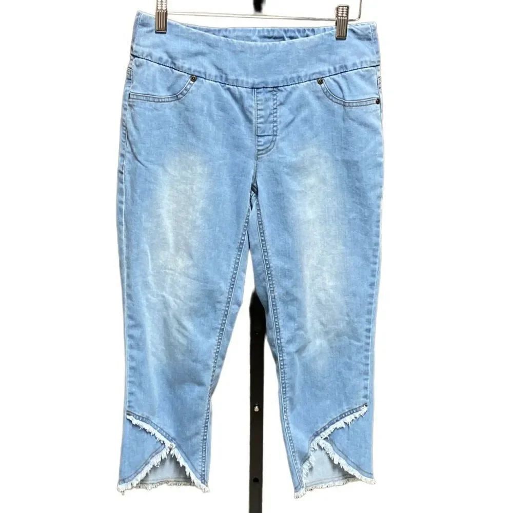 Slim-Sation by Multiples Denim Capri Jeans Size 6P